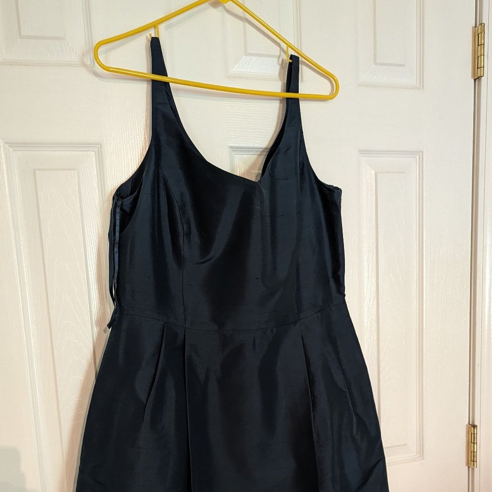 Ann Taylor rich dark teal dress